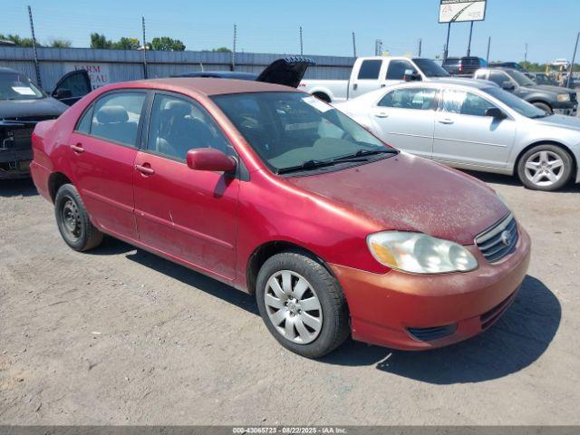  Salvage Toyota Corolla