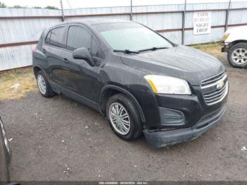  Salvage Chevrolet Trax