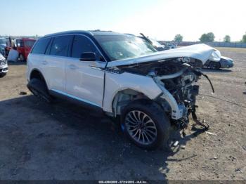  Salvage Lincoln Aviator