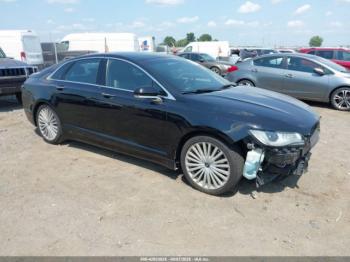  Salvage Lincoln MKZ