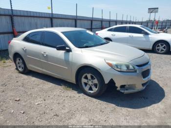  Salvage Chevrolet Malibu