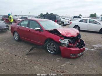  Salvage Lincoln MKZ
