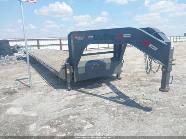  Salvage Trailer Nwt Gooseneck Flatbed