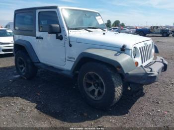  Salvage Jeep Wrangler