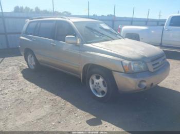  Salvage Toyota Highlander