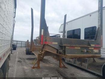  Salvage Viking Log Semi Trailer