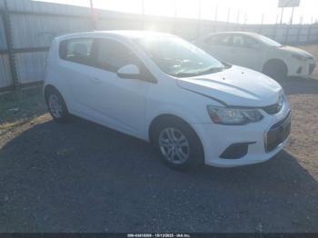  Salvage Chevrolet Sonic