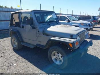  Salvage Jeep Wrangler