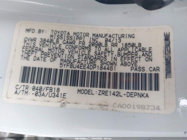 Toyota Corolla Le Image 13