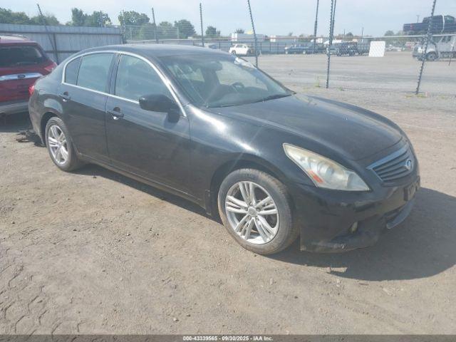  Salvage INFINITI G25x