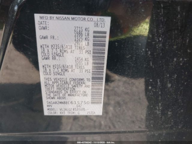 Nissan Pathfinder Sl Image 14