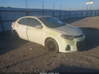  Salvage Toyota Corolla