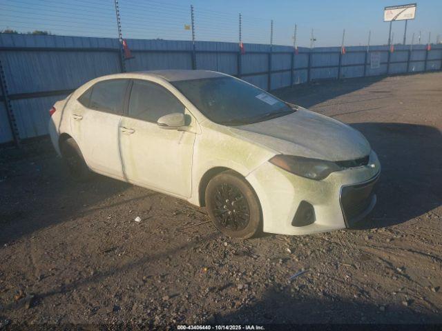  Salvage Toyota Corolla