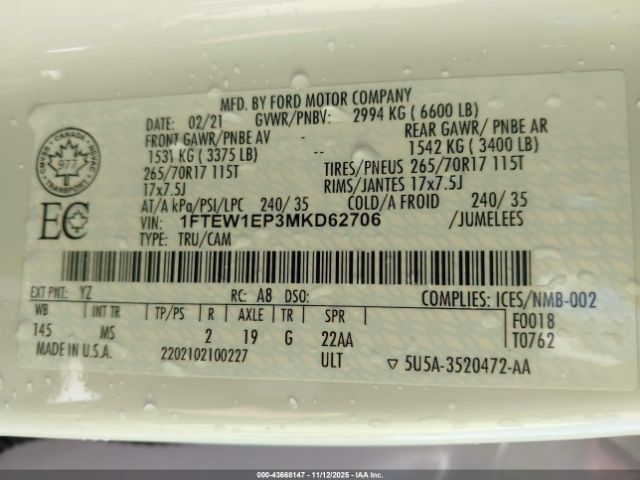 Ford F-150 Xlt Image 8