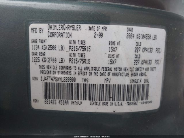 Jeep Cherokee Sport Image 11