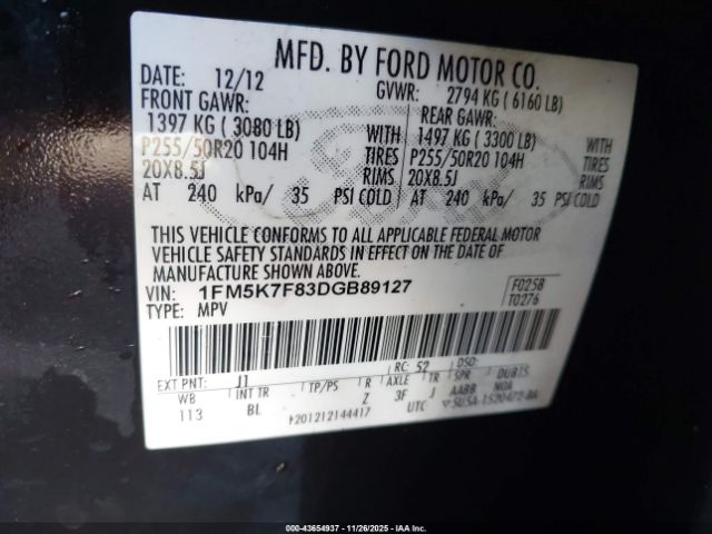 Ford Explorer Limited Image 7