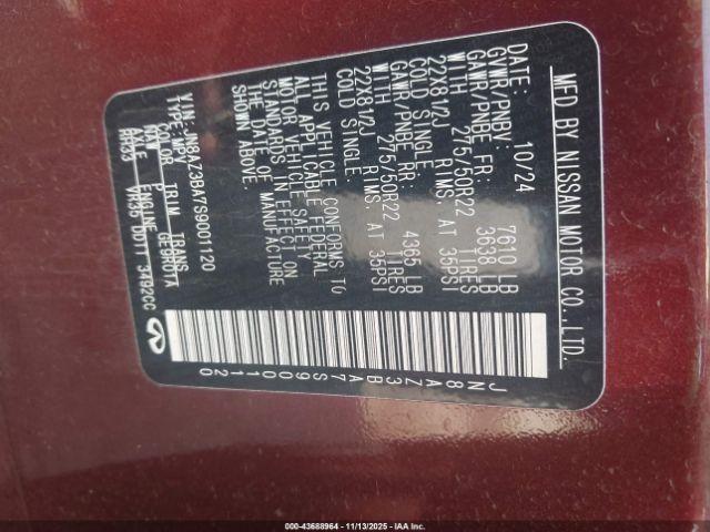 INFINITI Qx Luxe Image 7