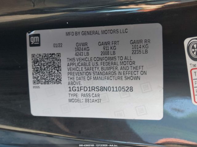 Chevrolet Camaro Rwd  2lt Image 12