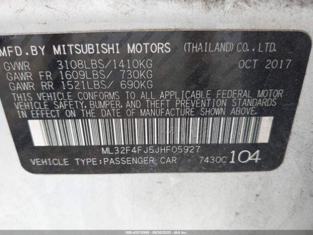 Mitsubishi Mirage Se Image 6