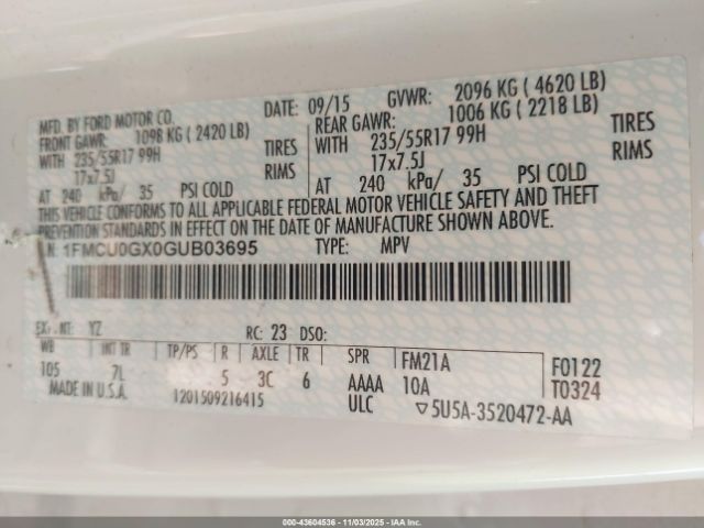 Ford Escape Se Image 10