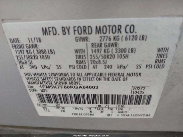 Ford Explorer Limited Image 6