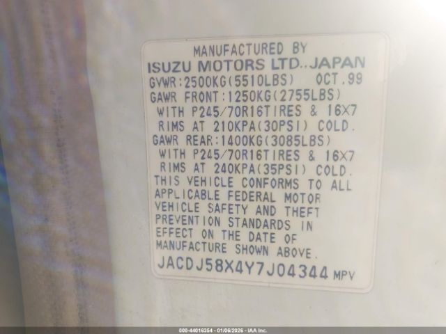 Isuzu Trooper Image 3