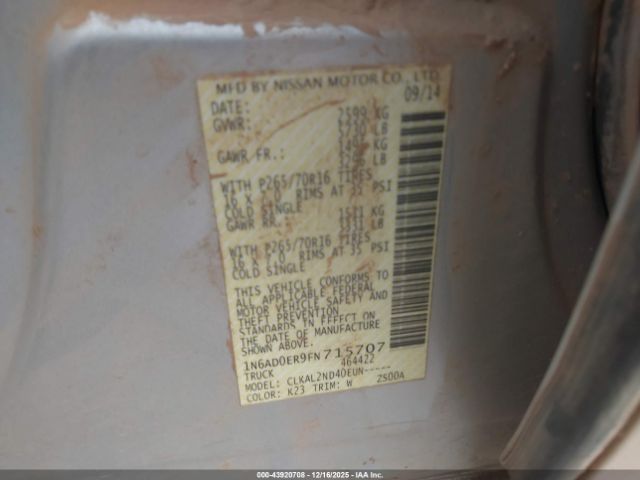 Nissan Frontier Image 9