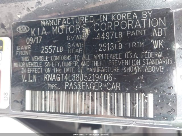 Kia Optima Lx Image 12