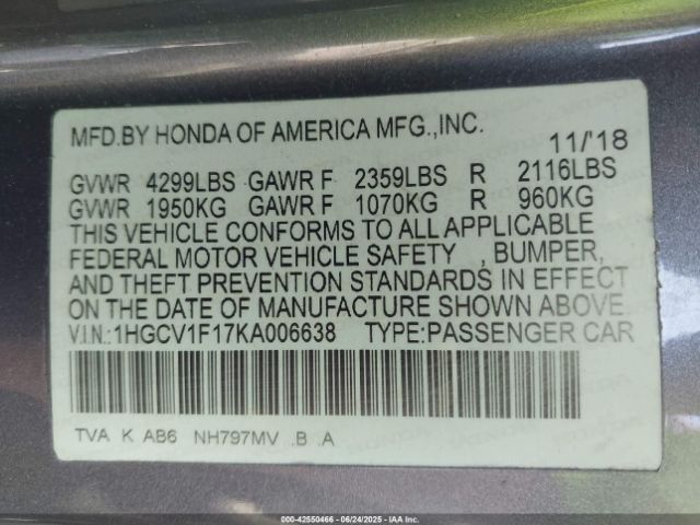 Honda Accord Lx Image 7