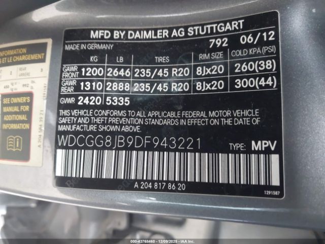 Mercedes-Benz GLK 4matic Image 13