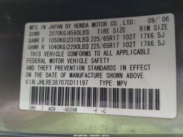 Honda CR-V Ex-l Image 8